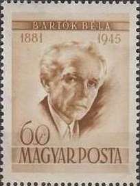 Béla Bartók (1881-1945) composer
