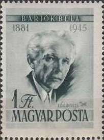 Béla Bartók (1881-1945) composer