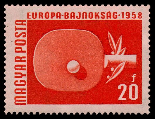 European Table Tennis Championships, Budapest 1958