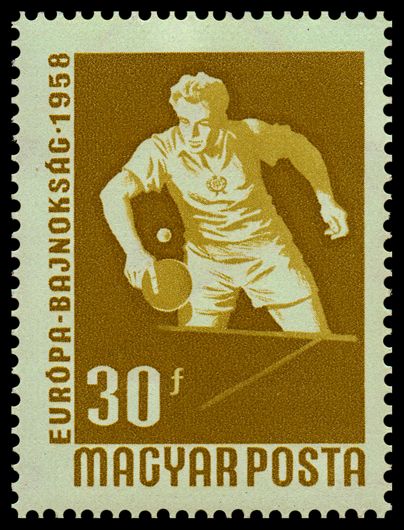 European Table Tennis Championships, Budapest 1958