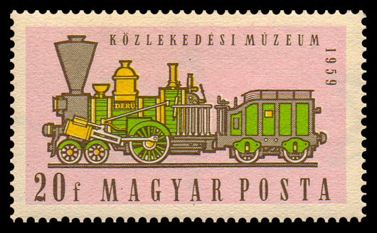 Early Steam Locomotive, "Deru"