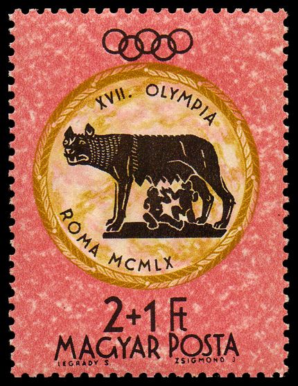 Romulus & Remus with She-wolf (statue)