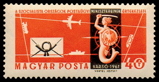 Warsaw Mermaid, air and land transport