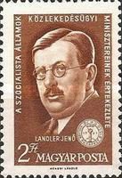 Landler Jenő (1875-1928) trade union official