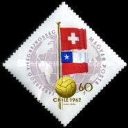 Flags of Switzerland and Chile
