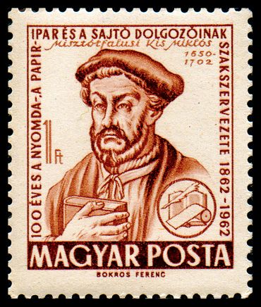 Miklós Misztófalusi Kis (1650-1702) Hungarian printer