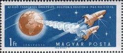 Globe and Spacecraft