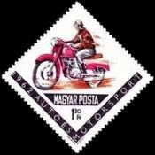 Motorcyclist on a Pannonia