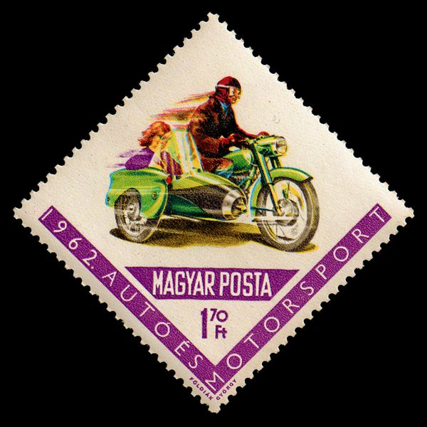 Motorcyclist with Sidecar