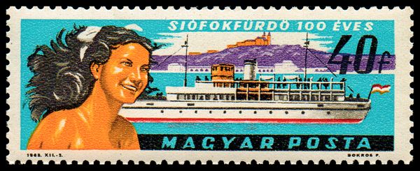 Holidaymaker and "Beloiannis" (lake steamer)