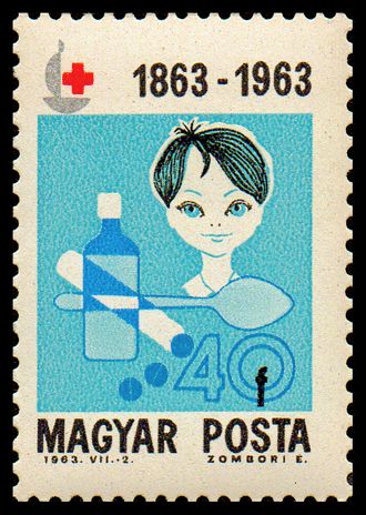 Child with medicines
