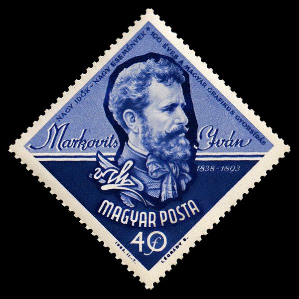 Iván Markovits (1838-1893) inventor Hungarian Shorthand