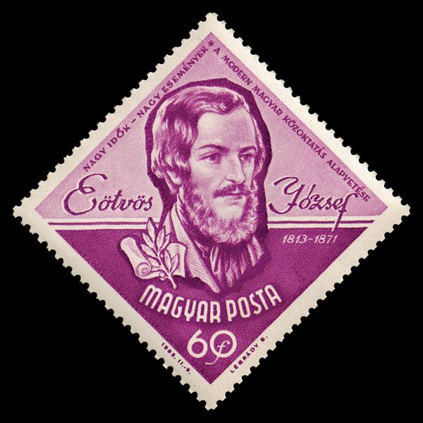 József Eötvös (1813-1871) author, philosopher, educator