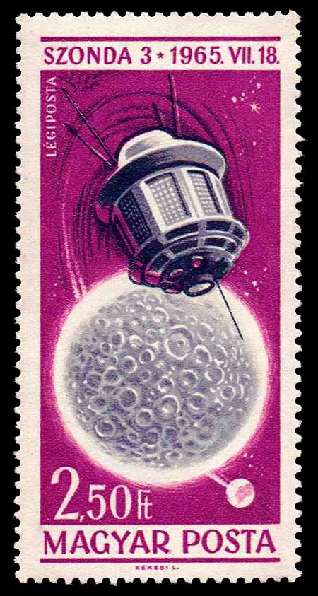 Zond 3 Satellite, USSR