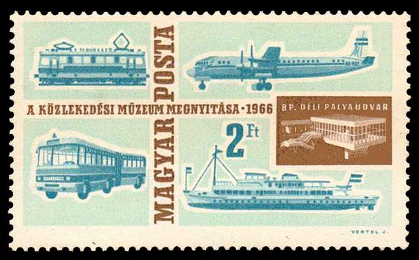 Tram, omnibus, passenger-ship, aircraft