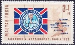 Logo of the Football World Cup, United Kingdom 1966