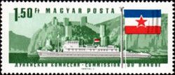 Diesel Tug Szekszárd, Golubac Fortress and Yugoslav Flag