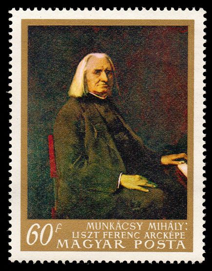 Portrait of Liszt (1886), Munkácsy Mihály (1844-1900)