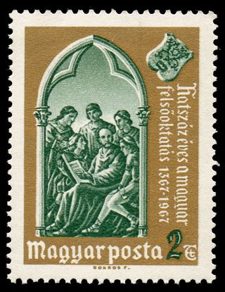 Scene of ancient higher education in Hungary