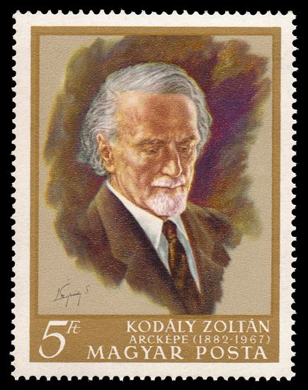Zoltán Kodály (1882-1967), Composer, by Sándor Légrády