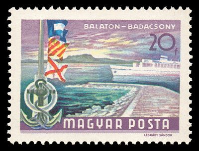 Lake Balaton at Badacsony