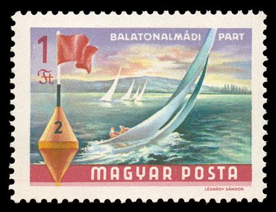 Yachts at Balatonalmádi