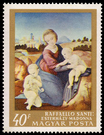 Eszterházy Madonna, by Raphael