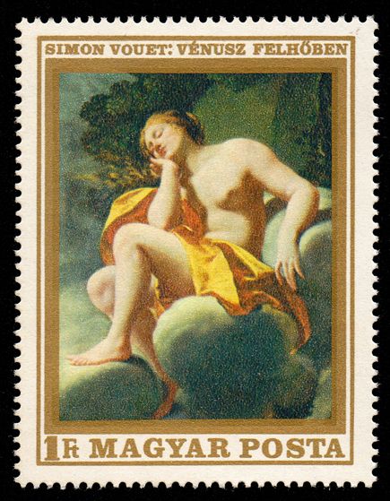 Venus in the Clouds by Vouet