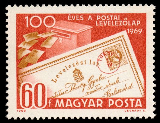100th Anniversary of the First Hungarian Postcard