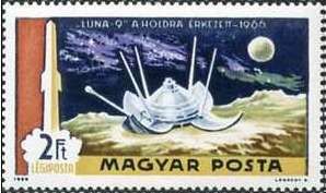Luna 9 Landing on Moon