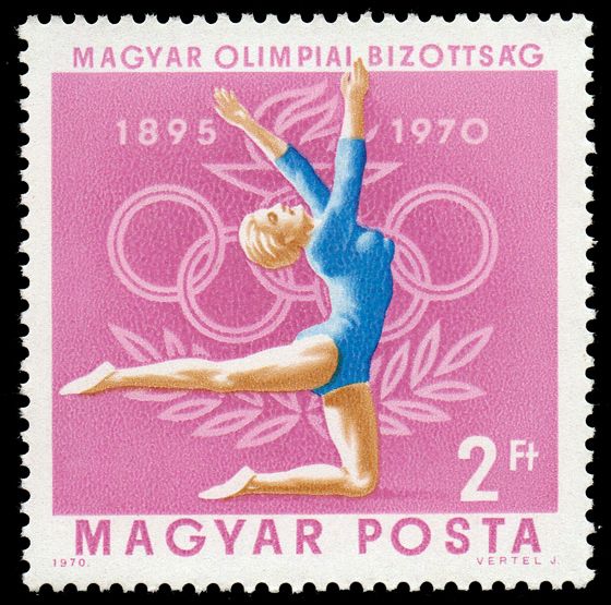 Woman gymnast