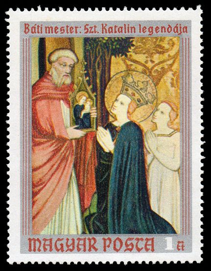 "Legend of St. Catherine of Alexandria" by Master Báti