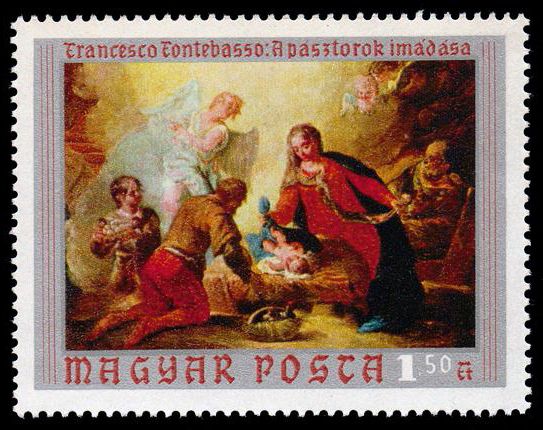 "Adoration of the Shepherds" by Fontebasso