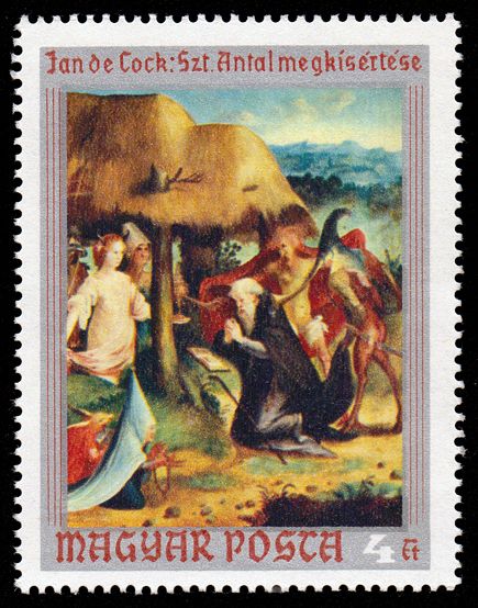 "Temptation of St. Anthony the Hermit" by J. de Cock