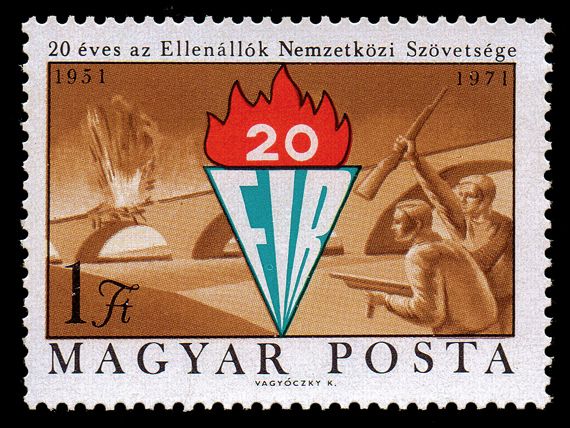 20th Anniv. International Federation of Resistance Fighters