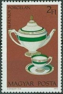 Teapot, cup and saucer