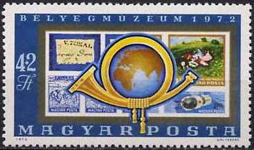 Hungarian Stamps and Post Horn