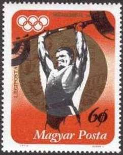 Gold medalist Imre Földi