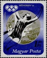 Silver medalist Andrea Gyarmati