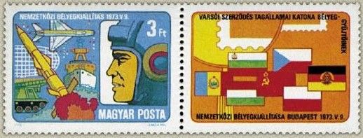 International Stamp Exhibition of Warsaw Pact Soldiers