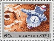 "Mars 2" over Mars