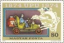 Early Mail Van and Postbox