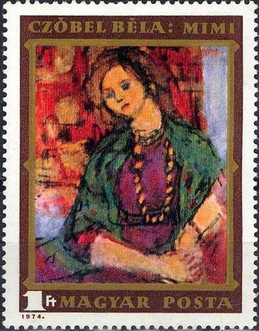 Mimi by Béla Czóbel