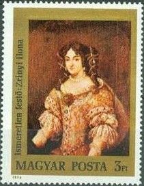 Zrínyi Ilona, Mother of the Prince; artist unknown