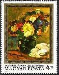 "Flowers" by János Tornyai
