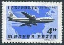 Boeing 747 (Pan Am) over North America