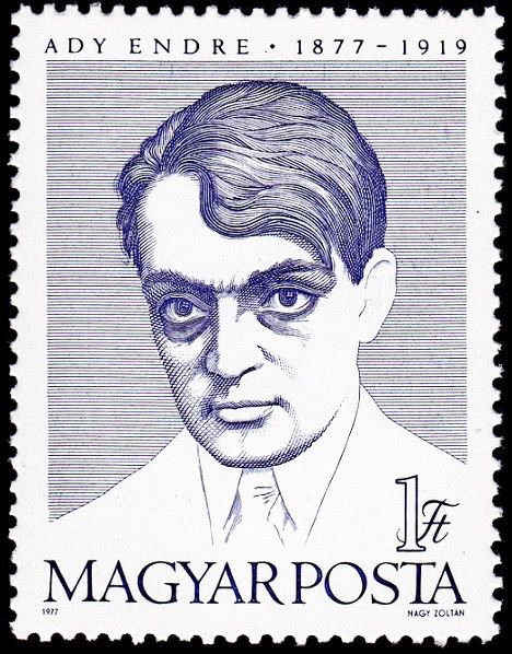 100th Birth Anniversary of Endre Ady (1877-1919)