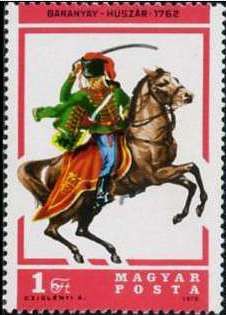 Baranya hussar, 1762