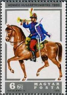 Trumpeter, 5th Honvéd Regiment, 1900