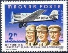 Köhl, Hünefeld, Fitzmaurice, Junkers W33